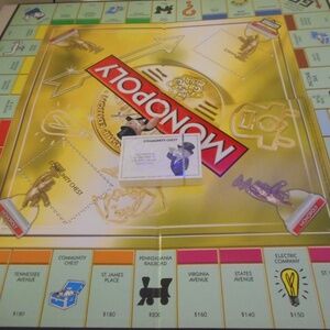 NIB 2009 Monopoly Championship Board and Cards